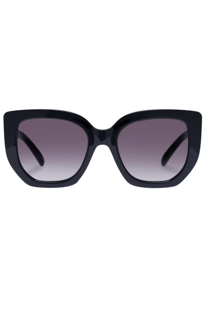 LE SPECS Euphoria Black Female Square Sunglasses