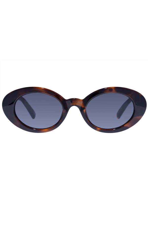 LE SPECS Nouvea Vie Dark Tort female Oval Sunglasses