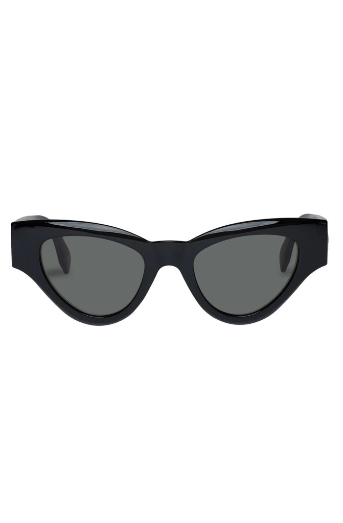 LE SPECS Fanplastico Black Women Cat Eye Sunglasses