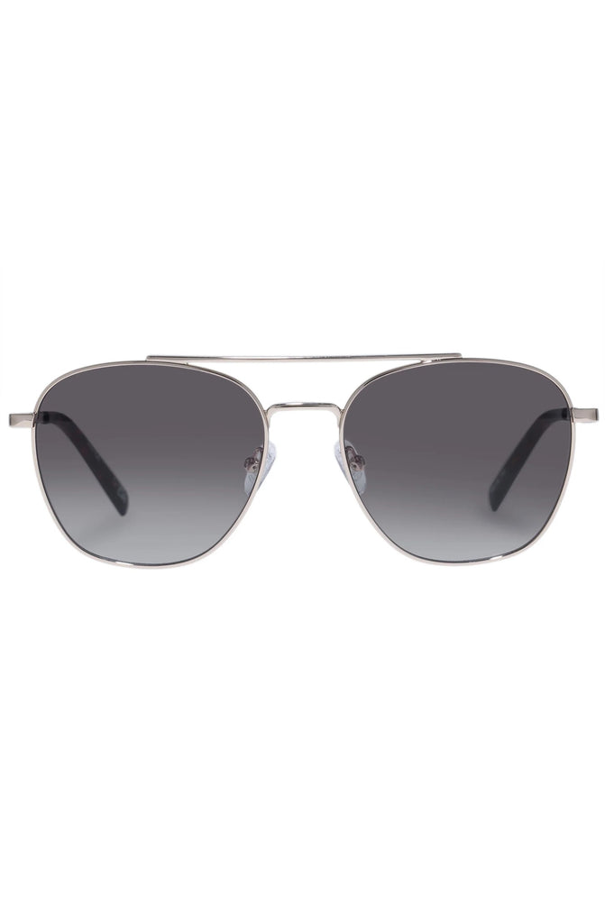 LE SPECS Methapor - Gold Khaki Grad Unisex Aviator Sunglasses