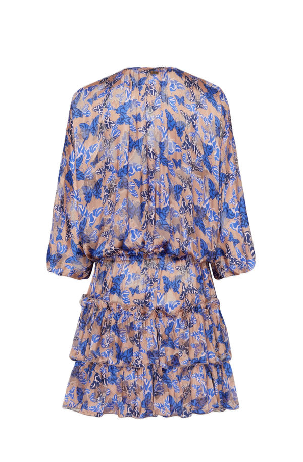 VILEBREQUIN Women Viscose and Silk Dress Disco Butterfly