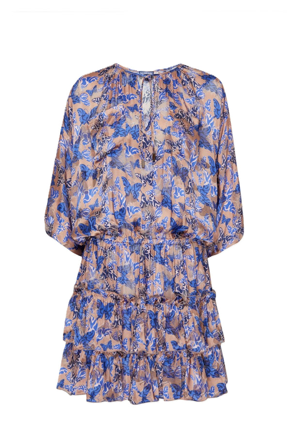 VILEBREQUIN Women Viscose and Silk Dress Disco Butterfly