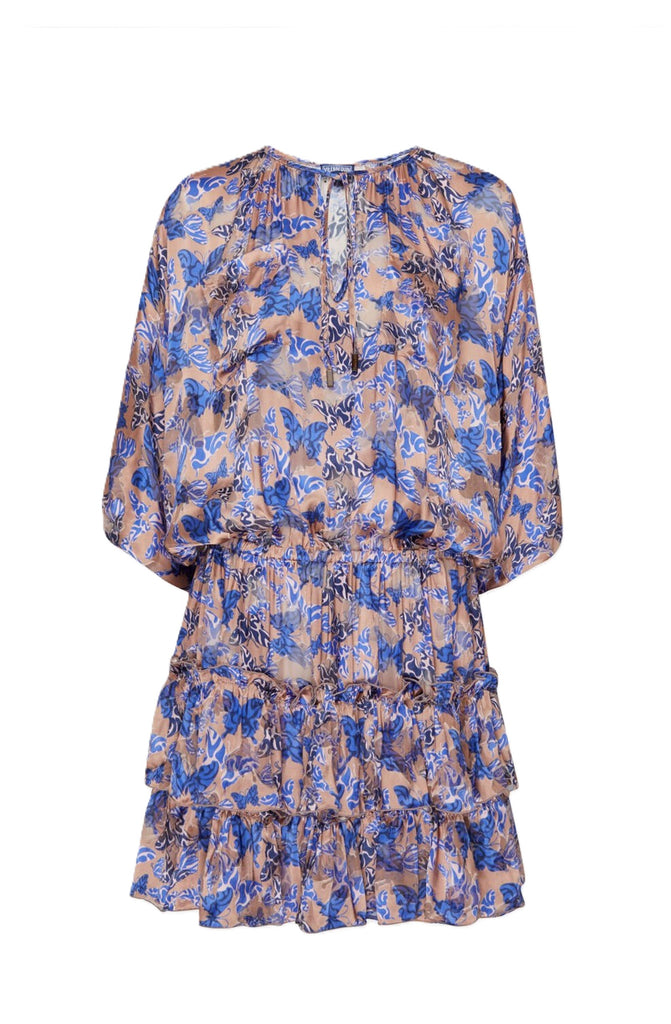 VILEBREQUIN Women Viscose and Silk Dress Disco Butterfly