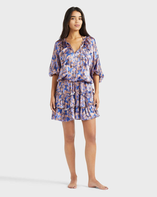 VILEBREQUIN Women Viscose and Silk Dress Disco Butterfly