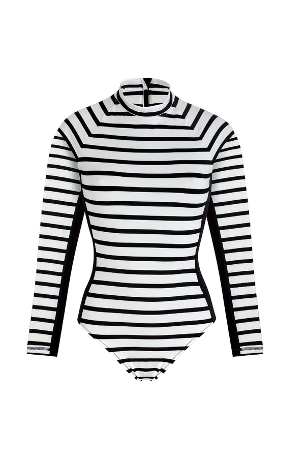 VILEBREQUIN Women UV Protection One-Piece Rashguard Rayures