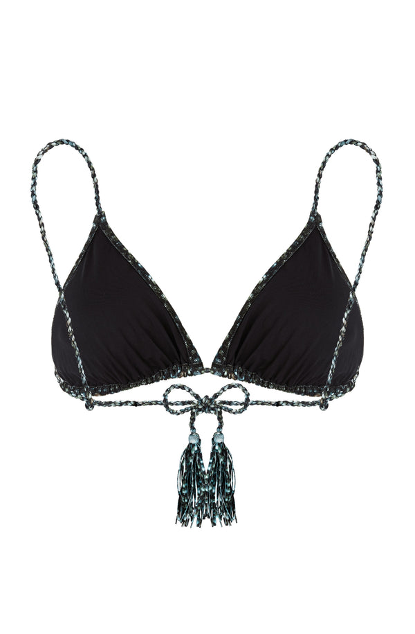 VILEBREQUIN Women Rope Triangle Bikini Top Pearl