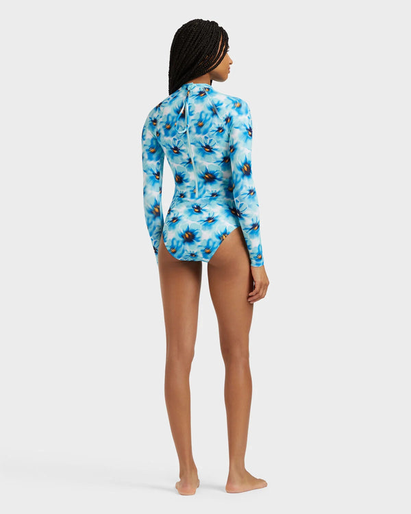 VILEBREQUIN  Women UV Protection One-Piece Rashguard Poppies