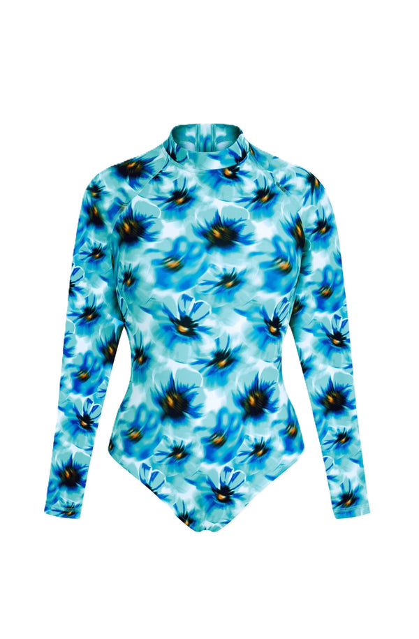 VILEBREQUIN  Women UV Protection One-Piece Rashguard Poppies