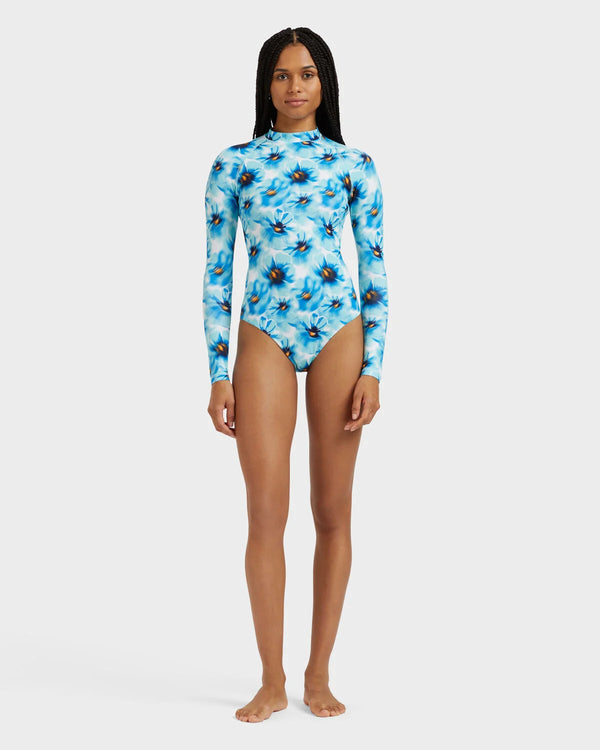 VILEBREQUIN  Women UV Protection One-Piece Rashguard Poppies