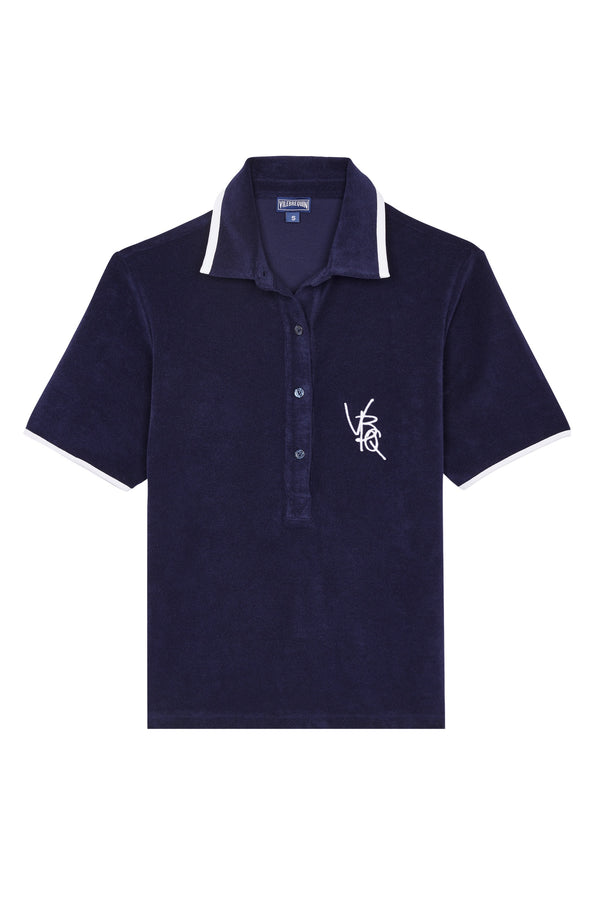 VILEBREQUIN Women Terry Polo VBQ Line