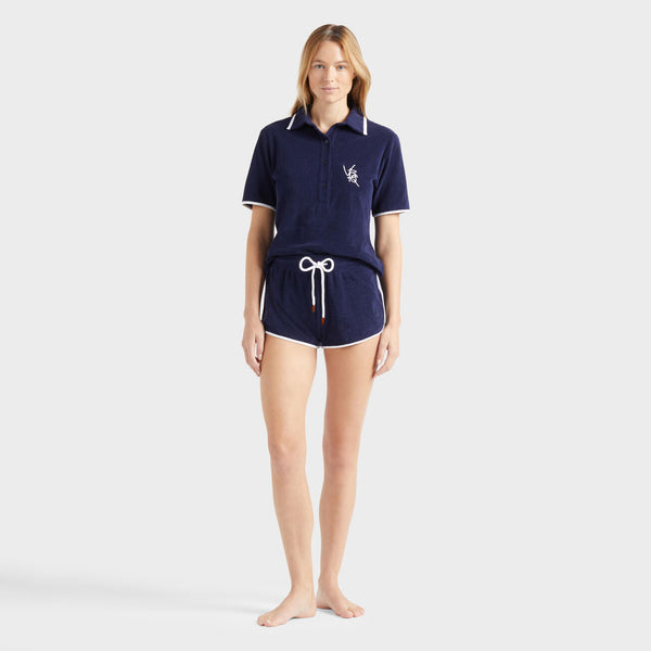 VILEBREQUIN Women Terry Polo VBQ Line