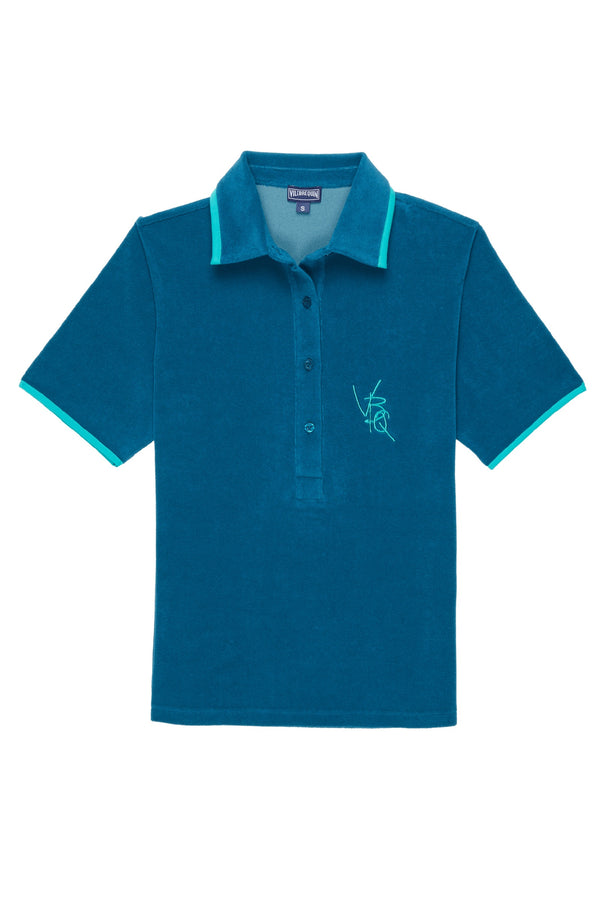 VILEBREQUIN Women Terry Polo VBQ Line