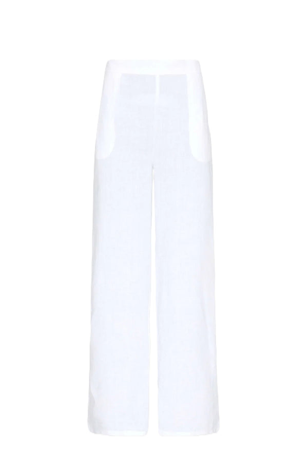 VILEBREQUIN Women Linen Comfort Pants Solid
