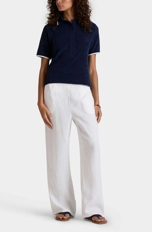 VILEBREQUIN Women Linen Comfort Pants Solid