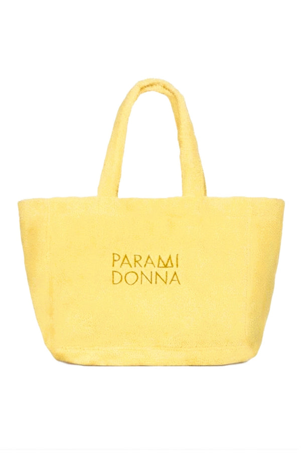 PARAMIDONNA Women Large Tote Bag Butter
