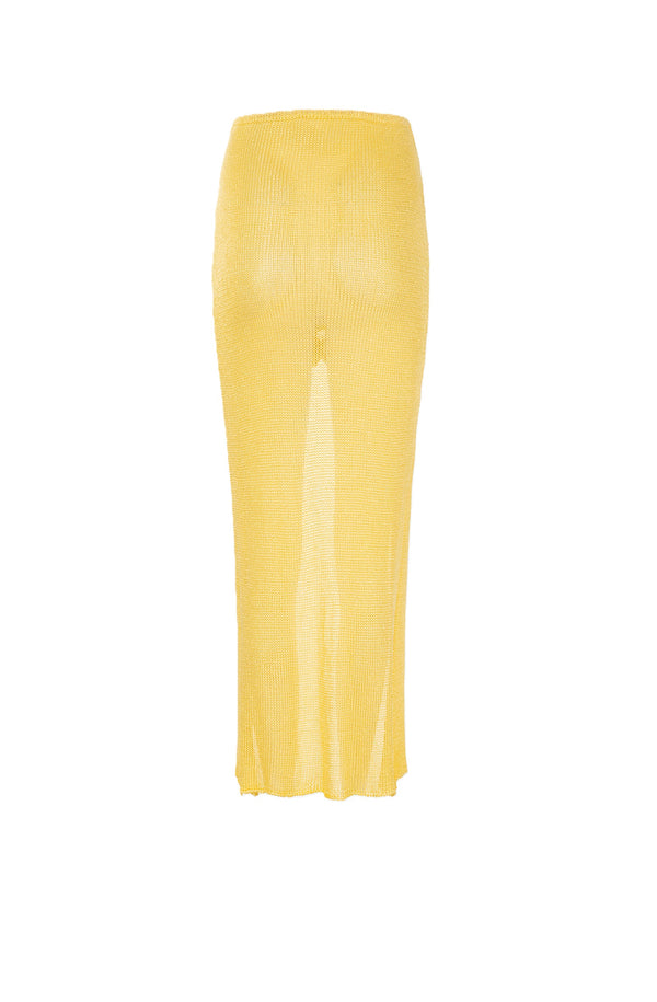PARAMIDONNA Women Leo Butter Long Skirt