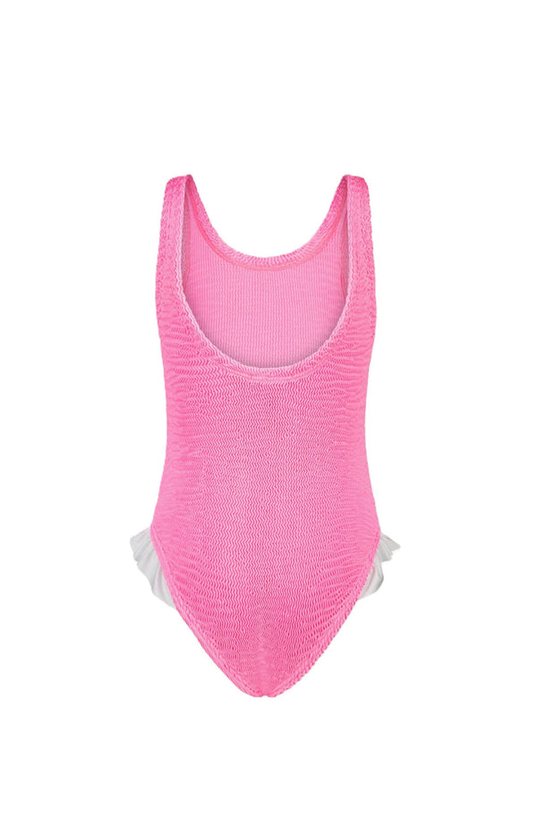 PARAMIDONNA Girls Lili Bubble Mat One-Piece Swimsuit