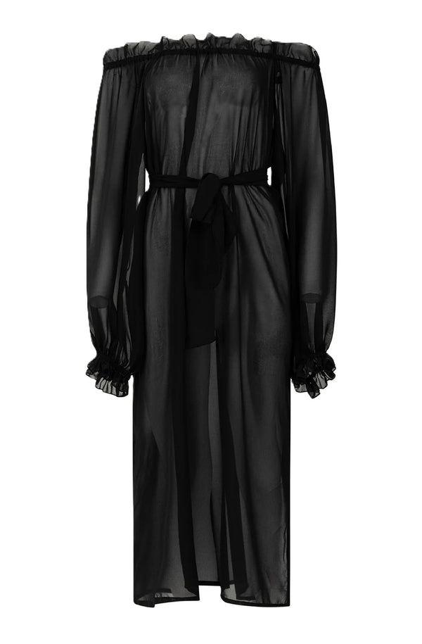 PARAMIDONNA Women Luna Black Dress