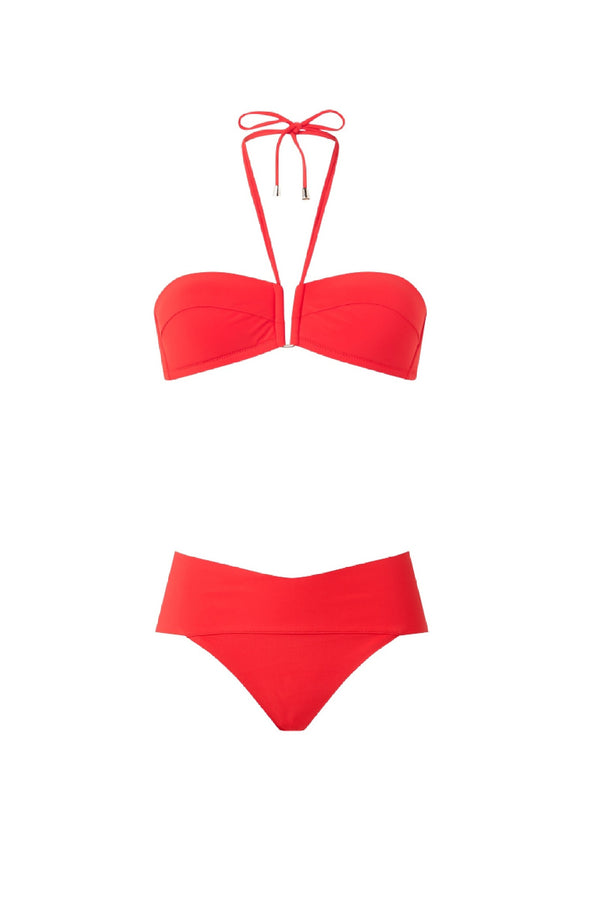 PAIN de SUCRE Women Lya Bandeau and Wina High-waist Bikini