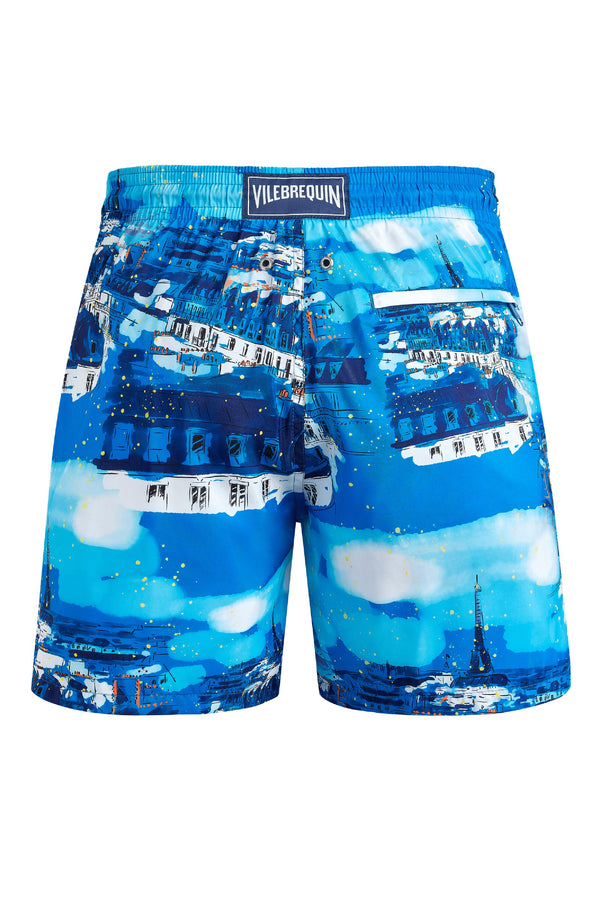 VILEBREQUIN Men Swimshorts Ultra-Light and Packable Paris Paris