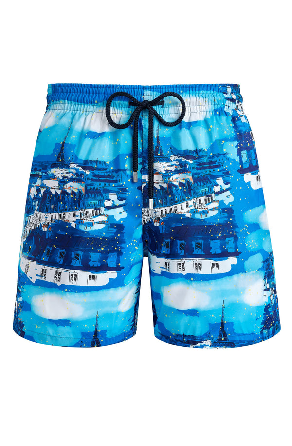 VILEBREQUIN Men Swimshorts Ultra-Light and Packable Paris Paris