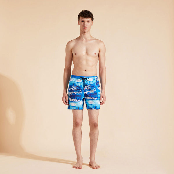 VILEBREQUIN Men Swimshorts Ultra-Light and Packable Paris Paris