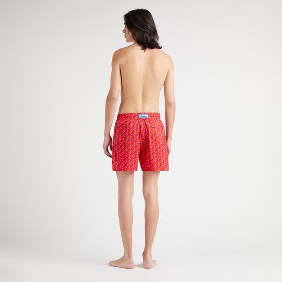 VILEBREQUIN Men Swim Shorts Ultra-Light and Packable Micro Ronde des Tortues