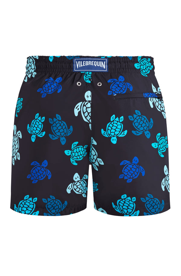 VILEBREQUIN Men Ultra-Light and Packable Swim Shorts Tortues Multicolores