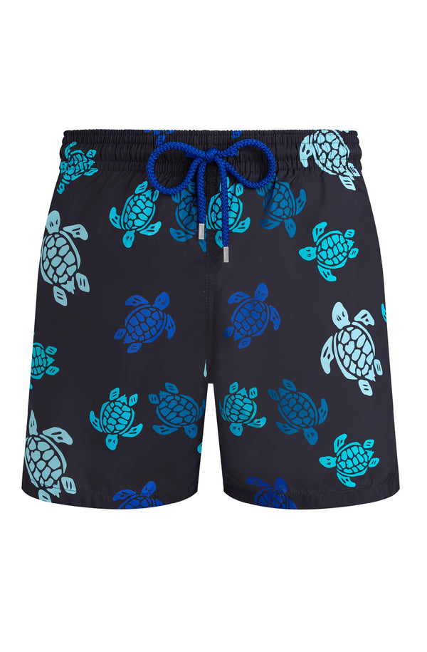 VILEBREQUIN Men Ultra-Light and Packable Swim Shorts Tortues Multicolores