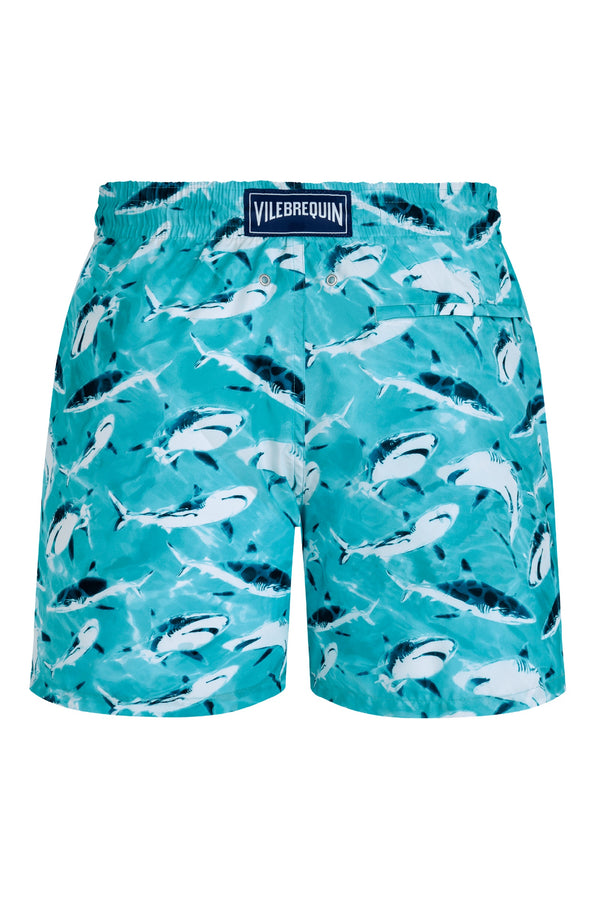 VILEBREQUIN Men Ultra-Light and Pacakable Swim Shorts Requins