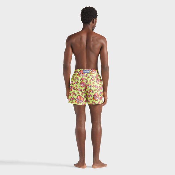 VILEBREQUIN Men Ultra-Light and Packable Swim Shorts Hermit Crabs
