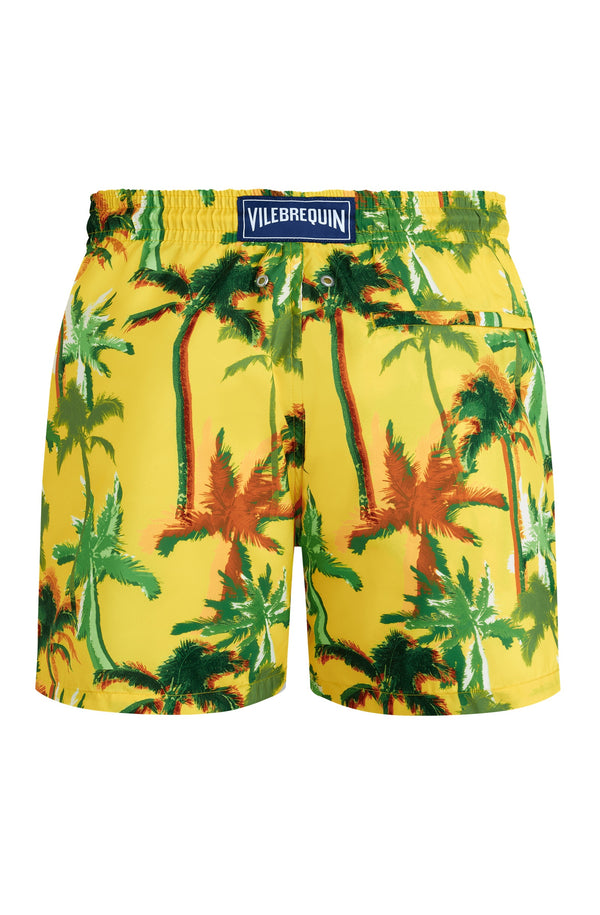 VILEBREQUIN Men Ultra-Light and Packable Swim Shorts Palms Offset