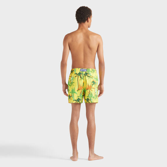 VILEBREQUIN Men Ultra-Light and Packable Swim Shorts Palms Offset