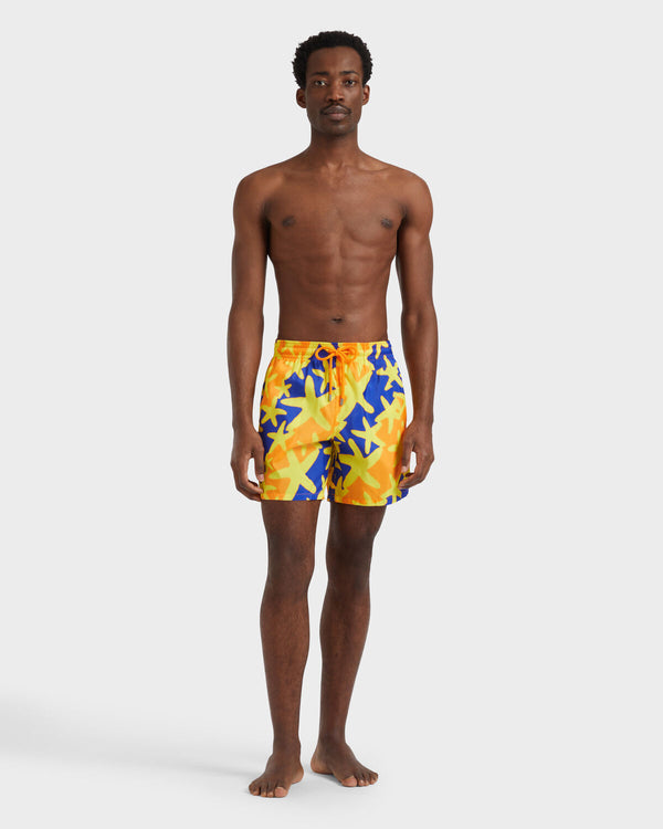 VILEBREQUIN Men Ultra-Light and Packable Swim Shorts Starlight