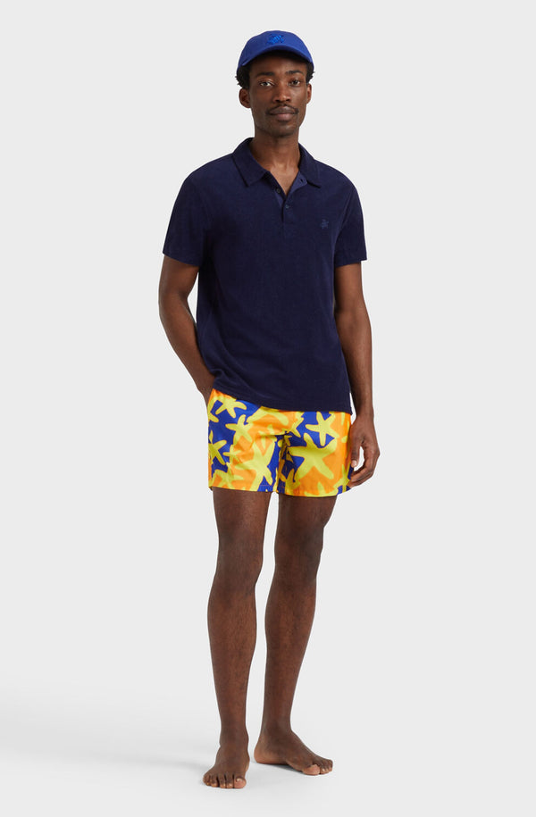 VILEBREQUIN Men Ultra-Light and Packable Swim Shorts Starlight
