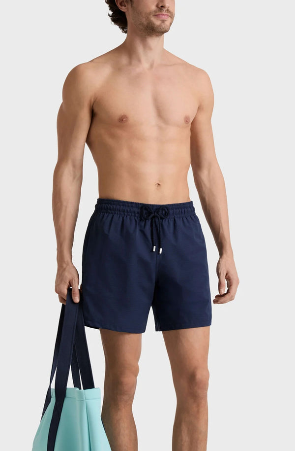 VILEBREQUIN Men Micro-Perforated Ultra-Light and Packable Swim Shorts Solid