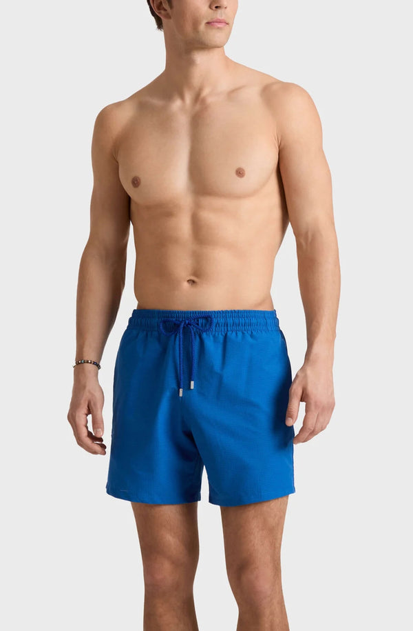 VILEBREQUIN Men Micro-Perforated Ultra-Light and Packable Swim Shorts Solid