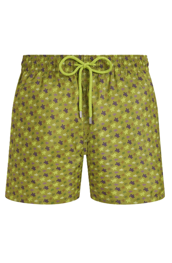 VILEBREQUIN Men Ultra-light and packable Swim Shorts Micro Ronde des Tortues