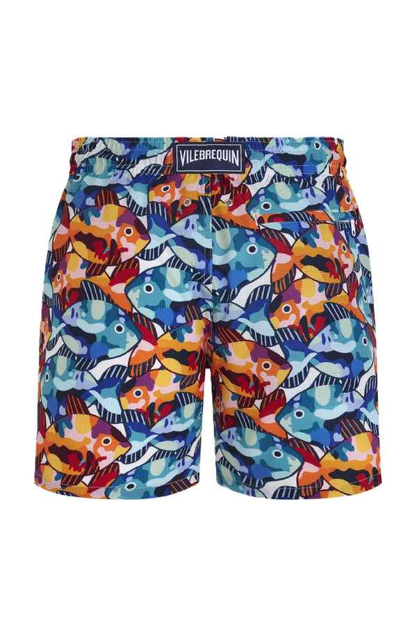 VILEBREQUIN Men Micro-perforated Ultra-light and packable Swim Shorts Pacu