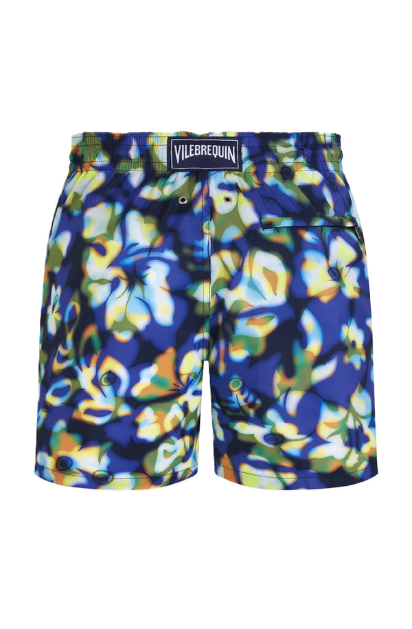 VILEBREQUIN Men Ultra-light and packable Swim Shorts Frangipanier Trouble