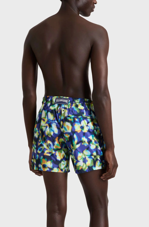 VILEBREQUIN Men Ultra-light and packable Swim Shorts Frangipanier Trouble