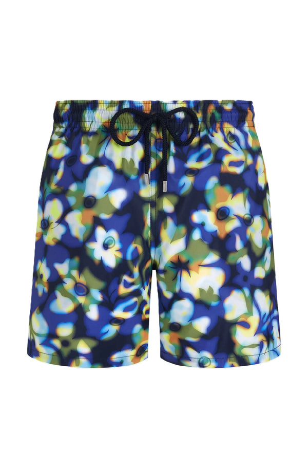 VILEBREQUIN Men Ultra-light and packable Swim Shorts Frangipanier Trouble