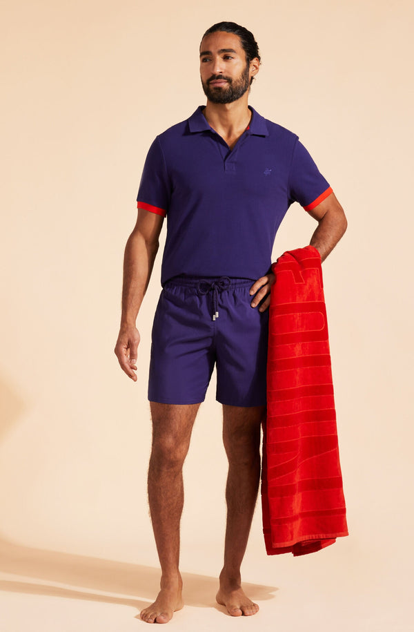 VILEBREQUIN Men Swim Shorts Ultra-Light and Packable Solid