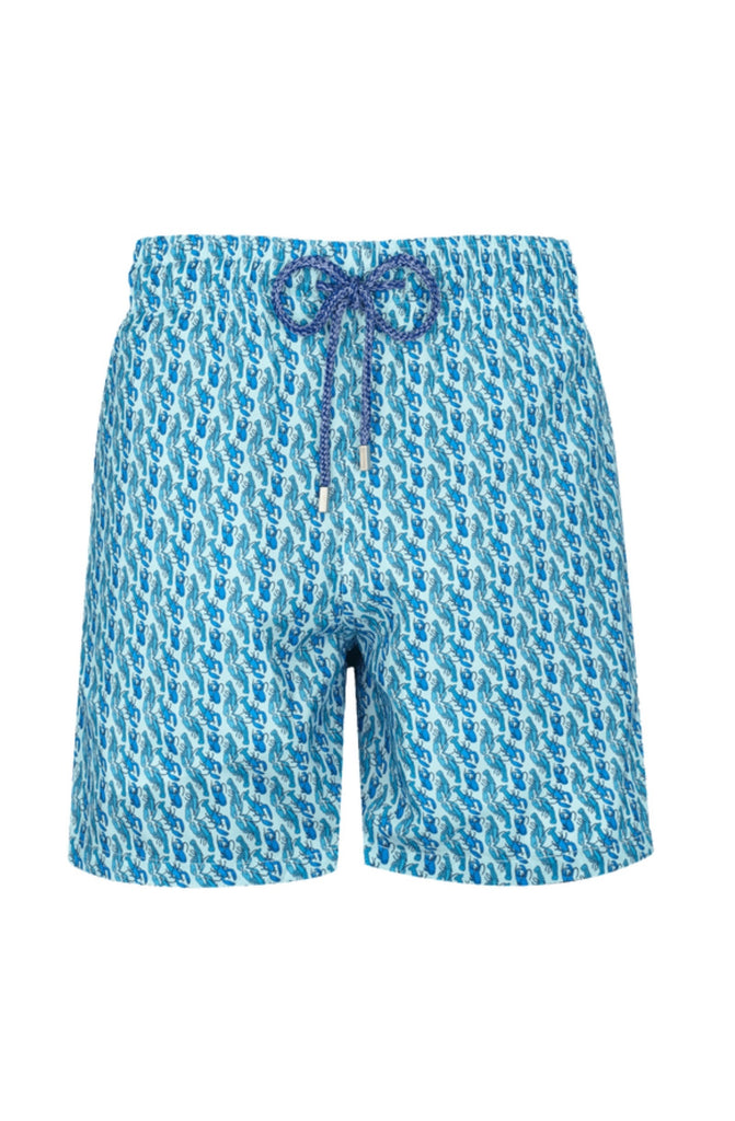VILEBREQUIN Men Swim Shorts Ultra-Light and Packable Micro Lobsters