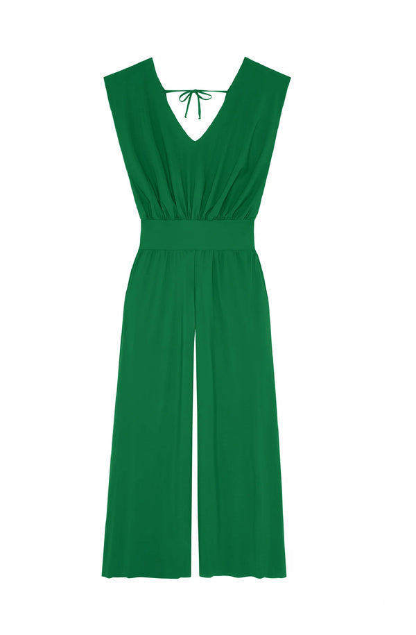 PAIN de SUCRE Maissa Jade Stretch Voile Jumpsuit