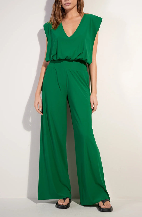 PAIN de SUCRE Maissa Jade Stretch Voile Jumpsuit