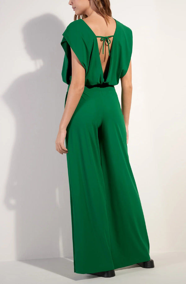 PAIN de SUCRE Maissa Jade Stretch Voile Jumpsuit