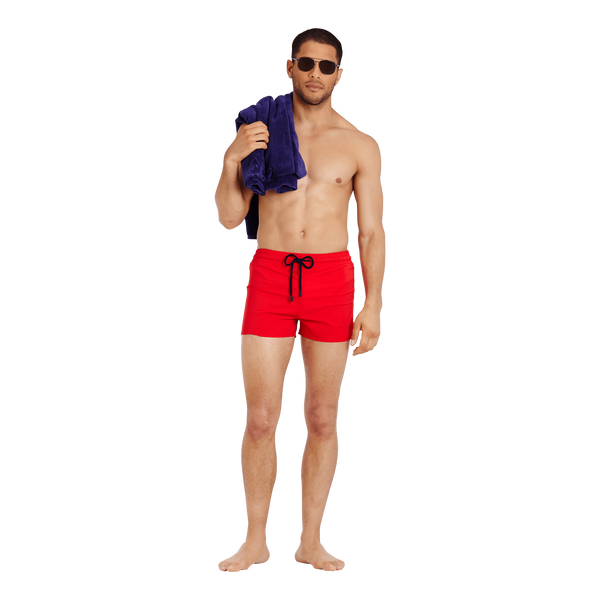 VILEBREQUIN Men Swim Short and Fitted Stretch Solid