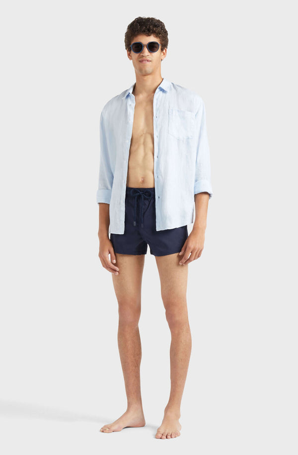 VILEBREQUIN Men Swimwear Short and Fitted Stretch Solid