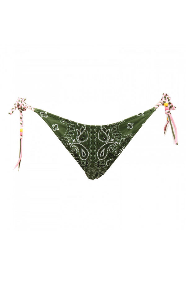 MC2 SAINT BARTH Women Side-Tie Bikini Bottom Marielle Bandanna Round